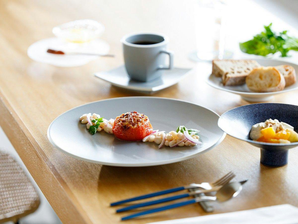 新規レストラン「2 waters」でのご朝食一例