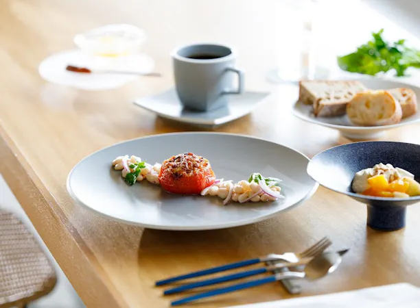 新規レストラン「2 waters」でのご朝食一例