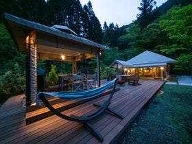 【東京都青梅・奥多摩エリアの貸別荘・コテージ】KEIKOKU GLAMPING TENT
