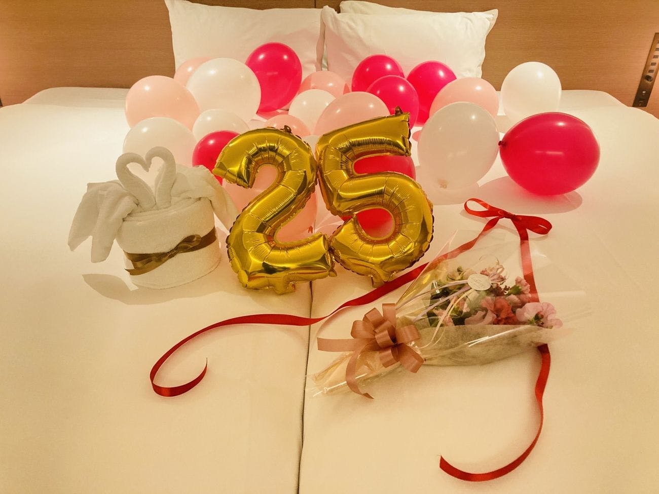 アニバーサリープラン（バルーン&花束）