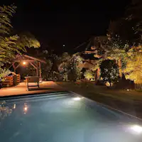 ナイトプール BBQ