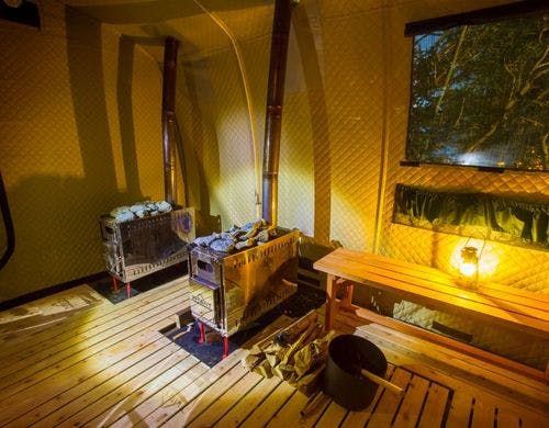 庄屋の里たなかテントサウナ