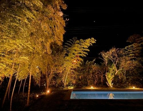 庄屋の里たなか　ナイトプール1