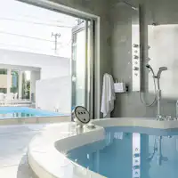 高級ジャグジー付きお風呂