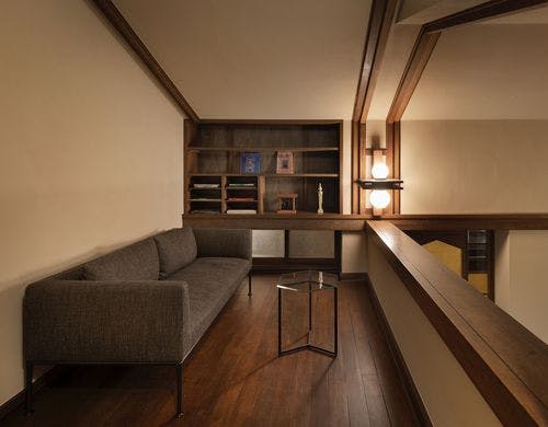 西側(主寝室側)2階ギャラリー