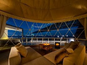 【兵庫県淡路島内の高級グランピング】淡路島グランピングビーチヴィラ 漣