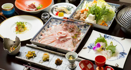 【夕食付】Ligareで味わうここのえ夢ポーク和懐石~Dinner only plan~【ペット可】