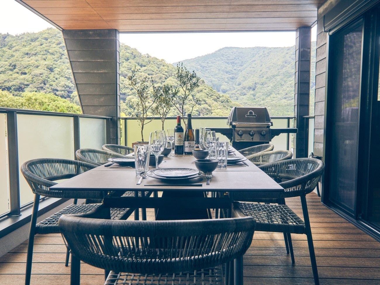 BBQテラス＆充実キッチン