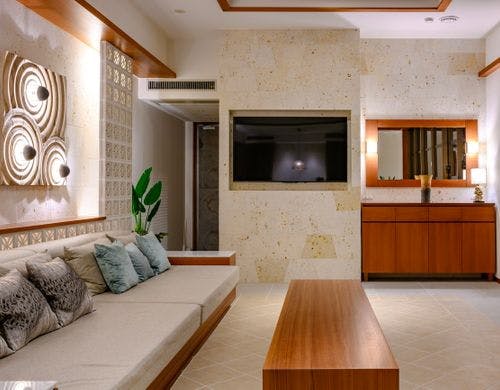 リビング　テレビ