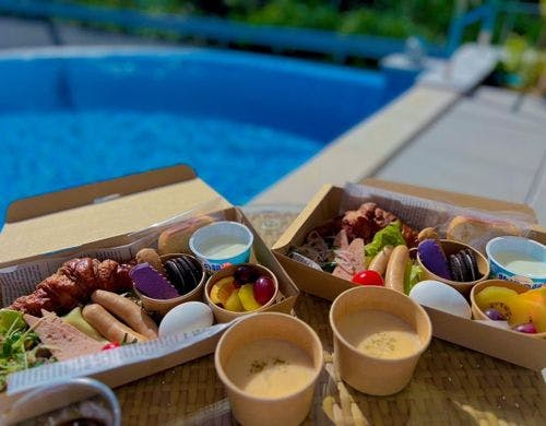 朝食デリバリー