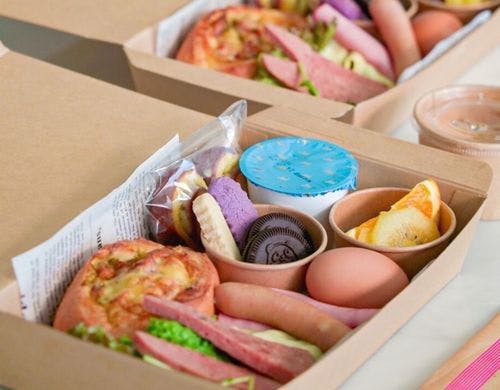 朝食デリバリー