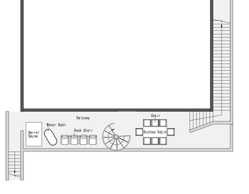 B1間取り図（英語）