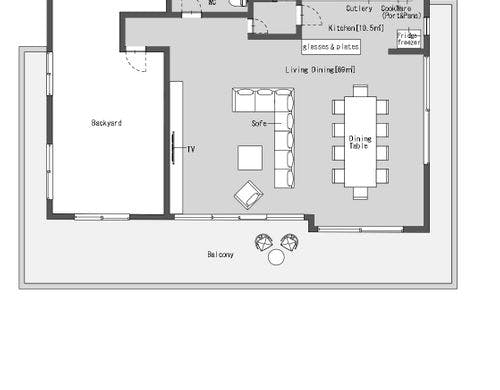 2F間取り図（英語）