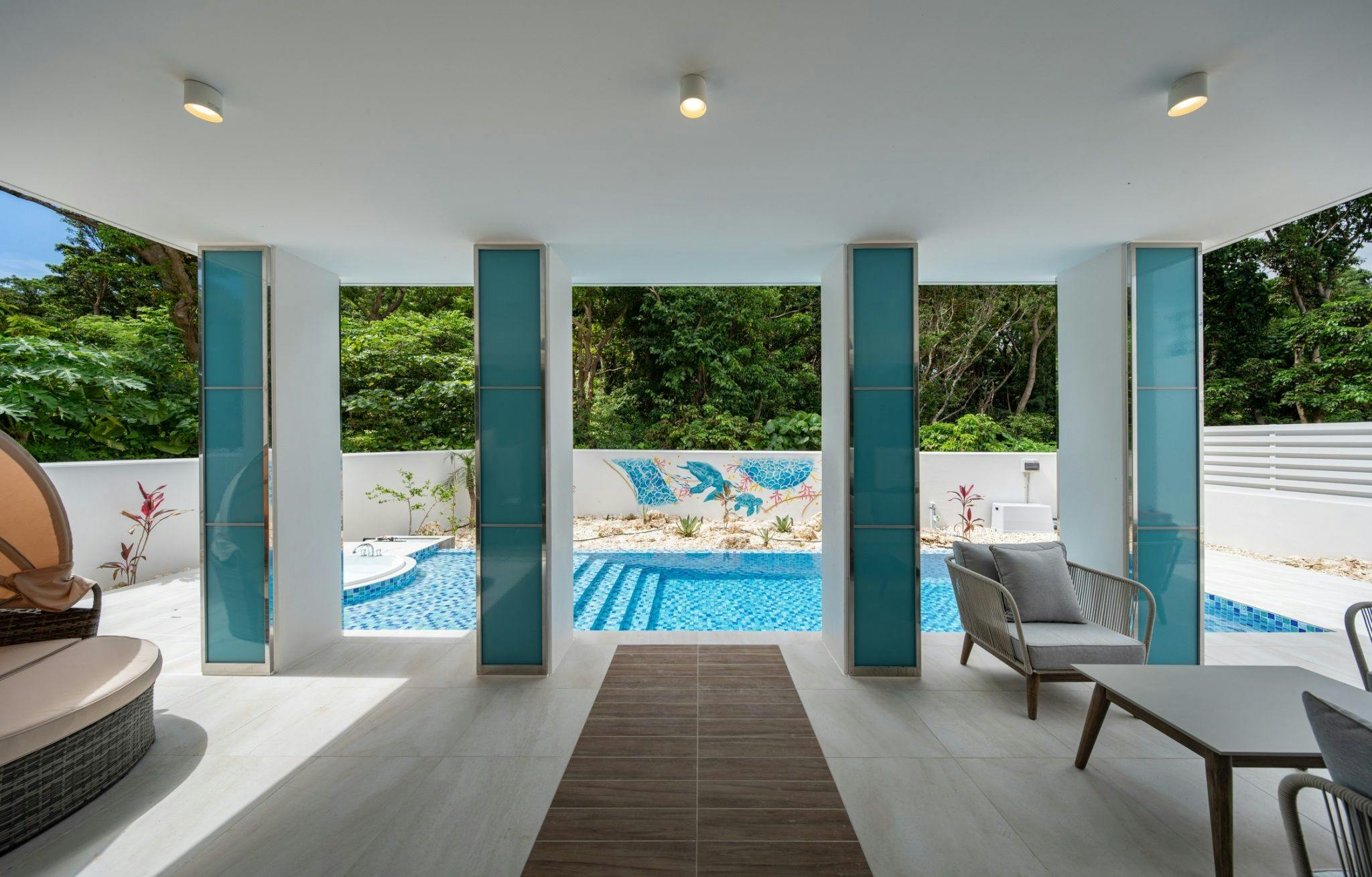 pool villa Sanrriott Okinawa Motobu