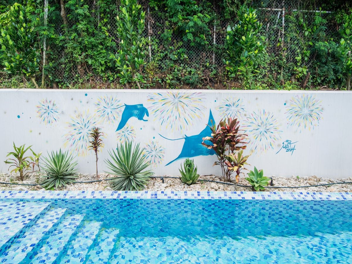 pool villa Sanrriott Okinawa Motobu
