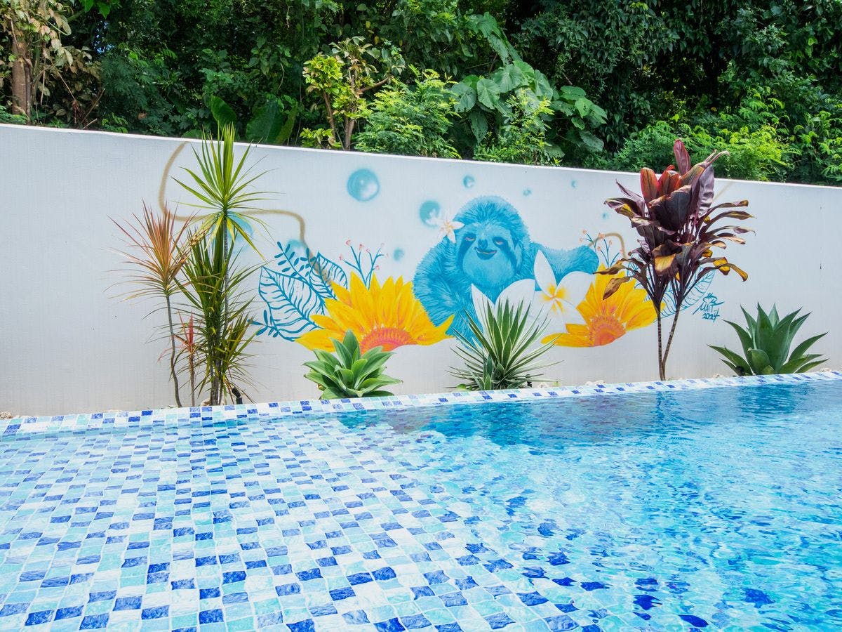 pool villa Sanrriott Okinawa Motobu