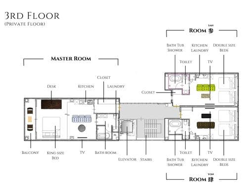 3階フロアマップ