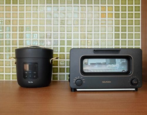 調理用家電は、最新の使いやすいものを用意