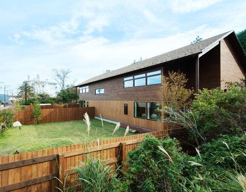 １棟に２スイートルーム。各室入口は別々。