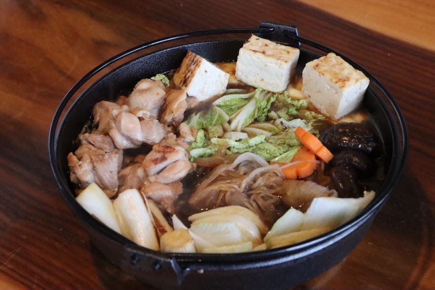 越のハーブ鶏とりすき焼き（自炊メニュー）