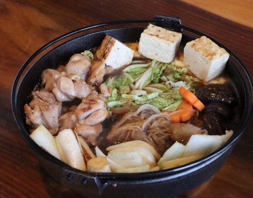 越のハーブ鶏とりすき焼き（自炊メニュー）