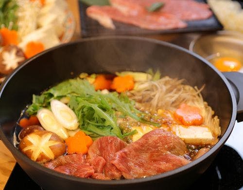 セルフすき焼き