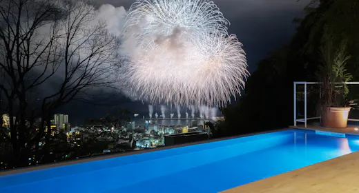 絶景花火大会プラン 4名まで同一料金