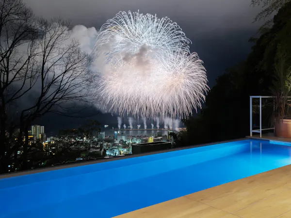 絶景花火大会プラン 4名まで同一料金