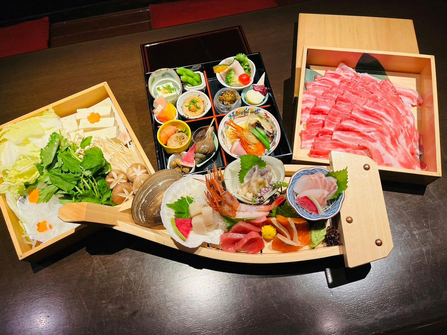 Hidangan Kursus Khas Hatagoya (Pilihan)