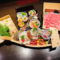 Hidangan Kursus Khas Hatagoya (Pilihan)