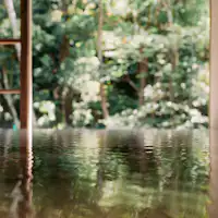 洞穴温泉浴池