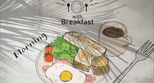 1日の活力は朝食から!!~朝食付プラン~2024年4月19日リニューアルオープン!!