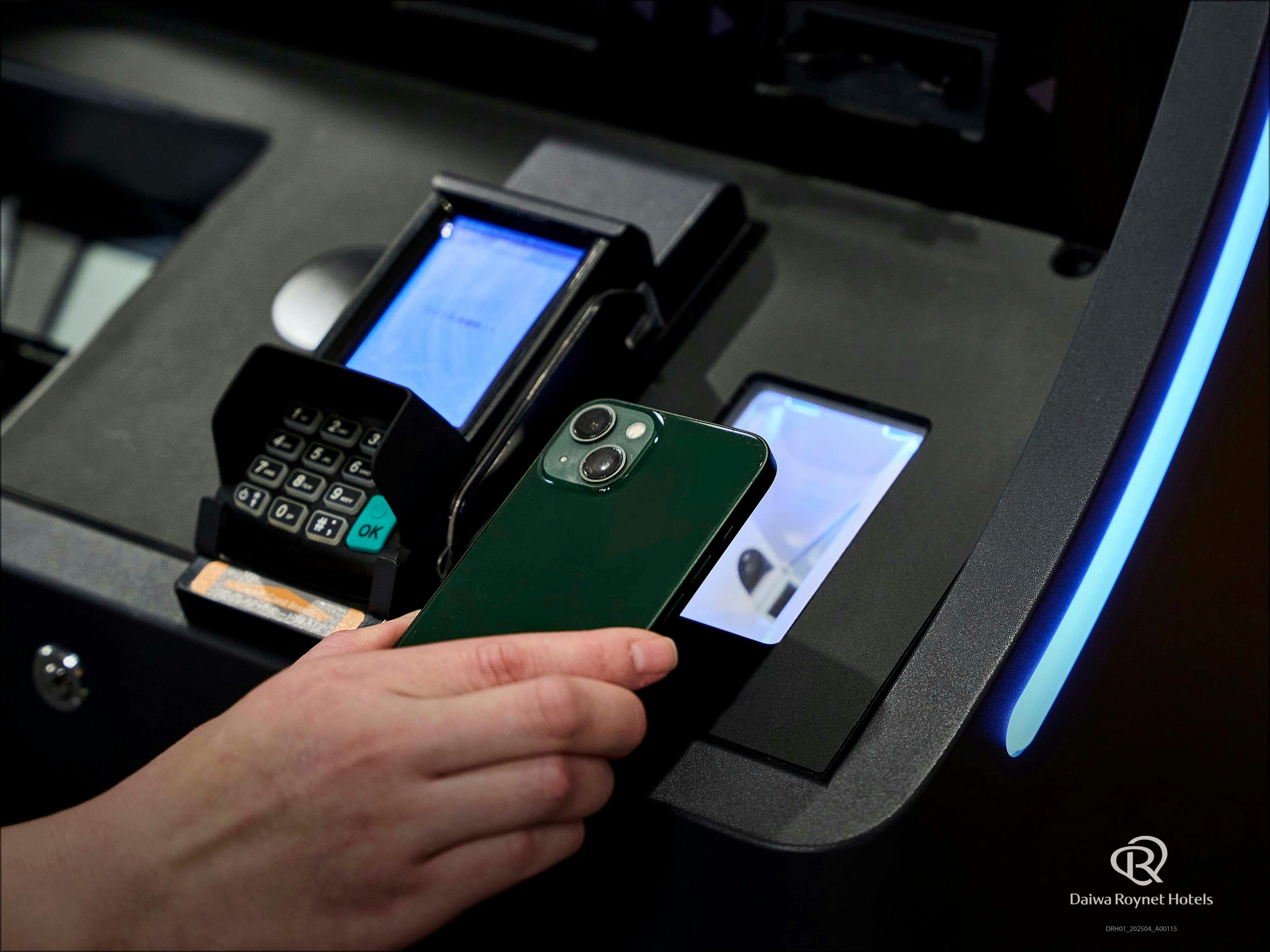 セルフチェックイン機