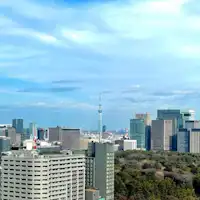 โตเกียวสกายทรี (ถ่ายจากดาดฟ้า)