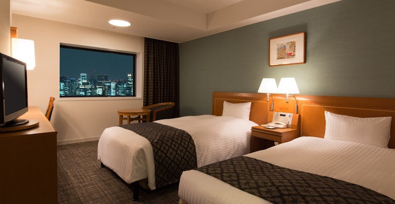 ツイン 禁煙 直前割 格安 当日限定プラン プラン 都市センターホテル リーガロイヤルホテルグループ 一休 Comビジネス