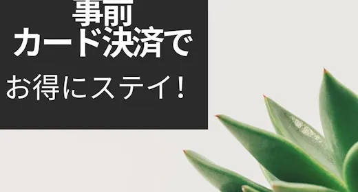 【返金不可割引】【素泊まり】予定が決まっている方におすすめ!急な出張やおでかけにも!予約は3日前まで