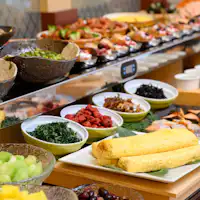 朝食ビュッフェ