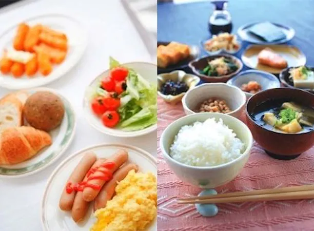朝食バイキング無料サービス