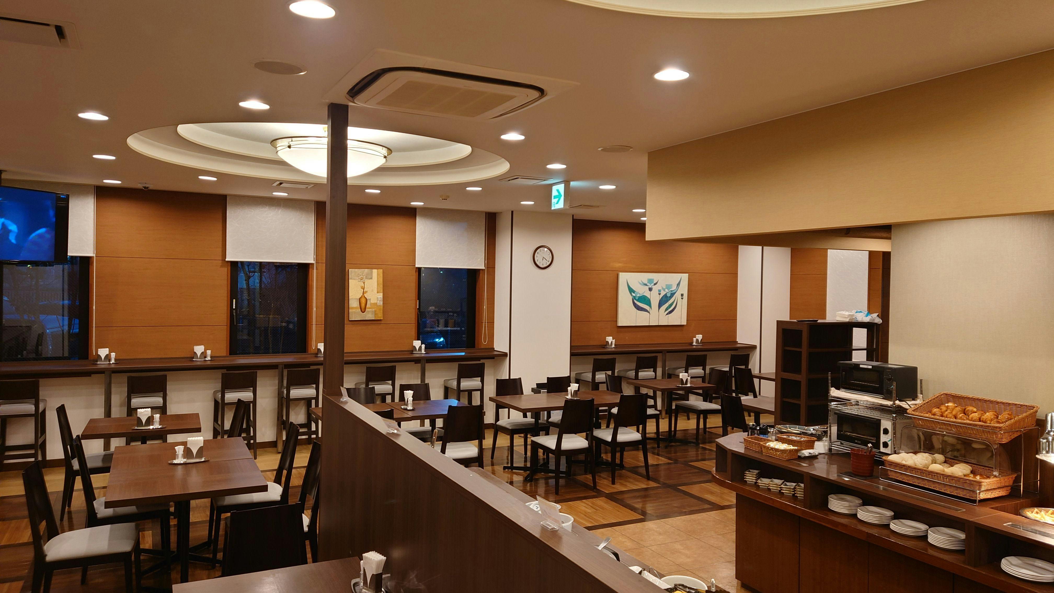 朝食会場