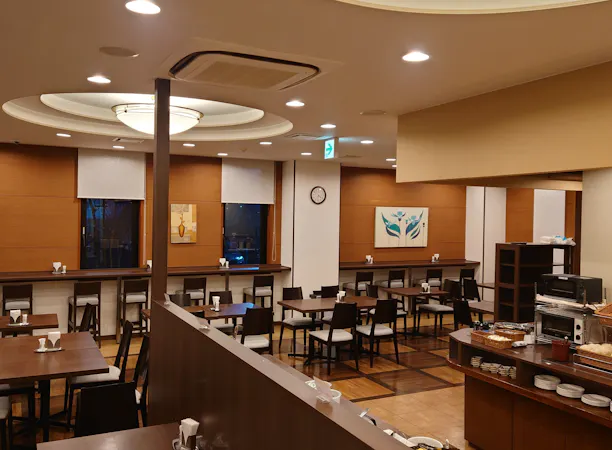 朝食会場