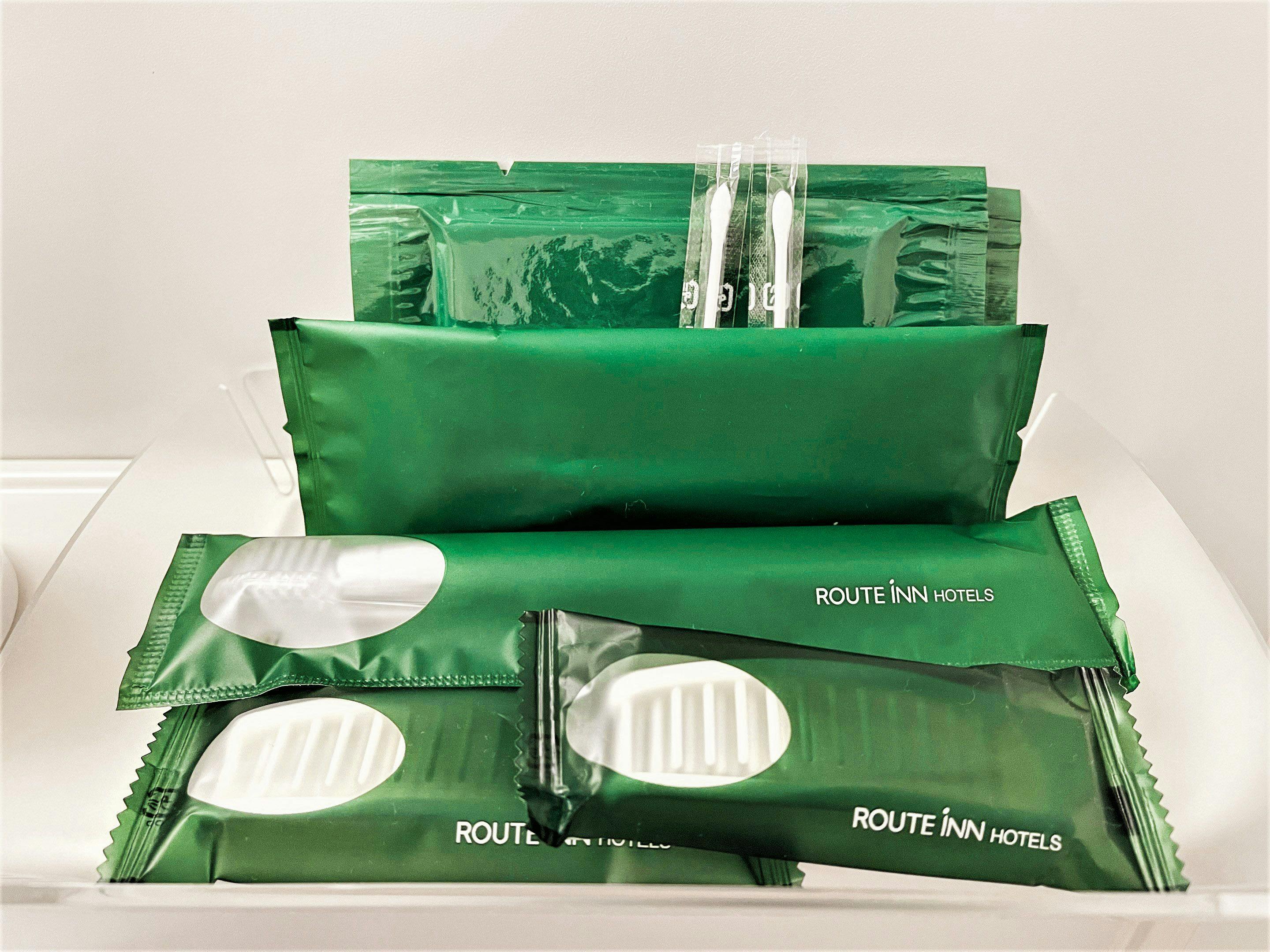 客室ユニットバス内アメニティーセット