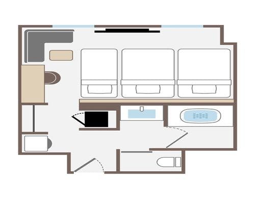 デラックスツイン/レジデンシャル style