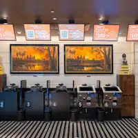 自動チェックイン機