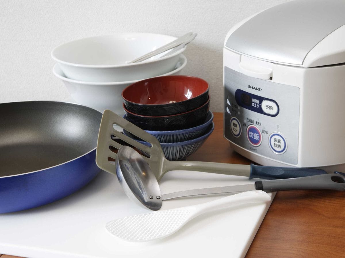 ●Peralatan memasak untuk disewa●