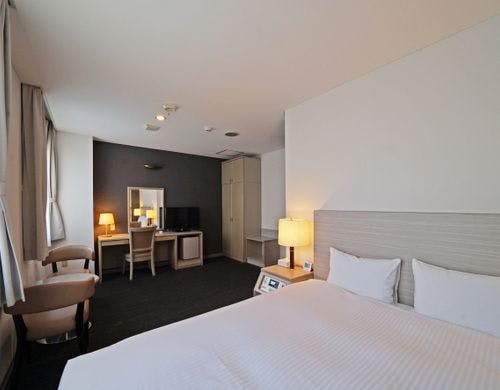 30平米　全部屋角部屋のダブルルーム！