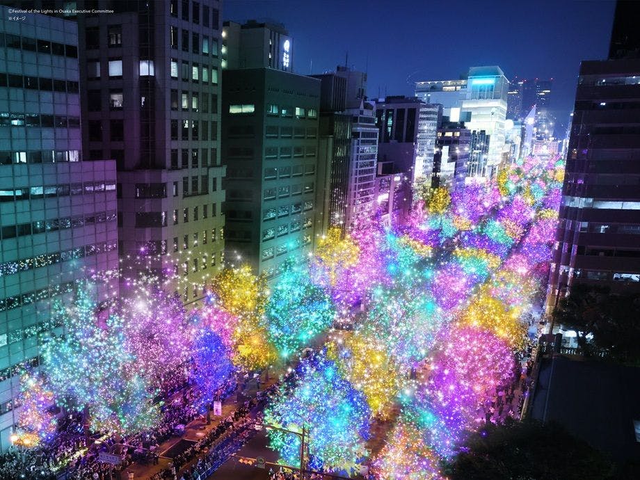 御堂筋イルミネーション2024（イメージ）