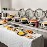 朝食バイキング