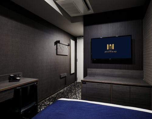 スタンダードダブルのバスルームです。