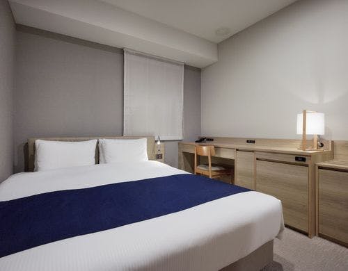 デラックスダブルのお部屋となります。