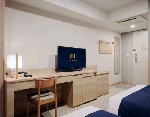 スタンダードツインのバスルームです。